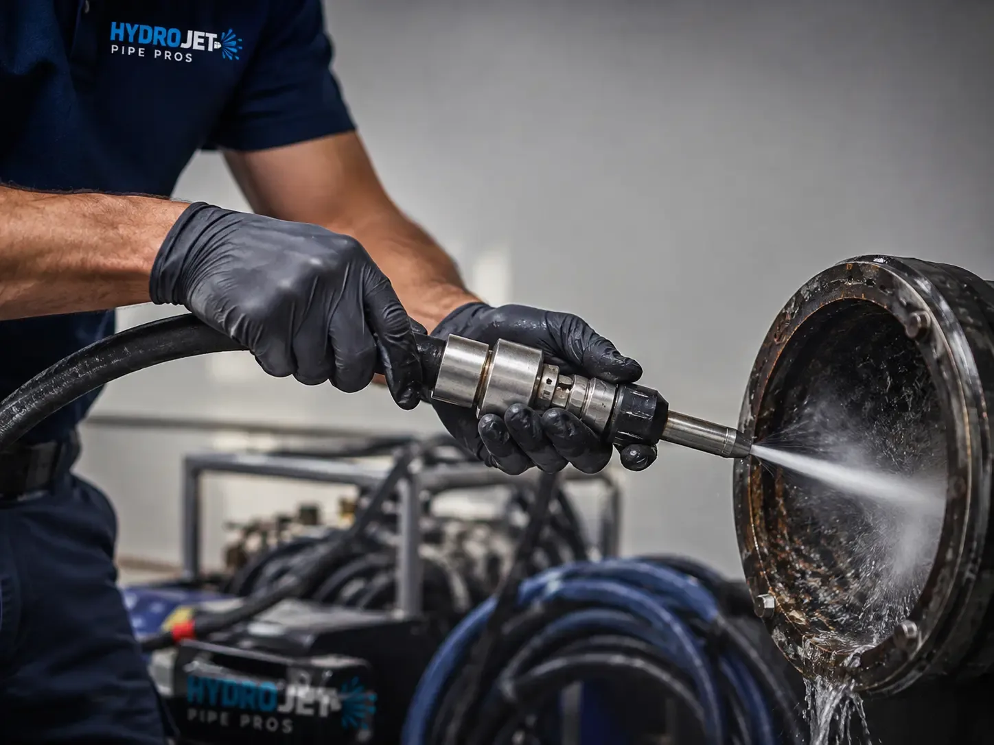 Hydro Jet Pipe Descaling in Charlotte, TN